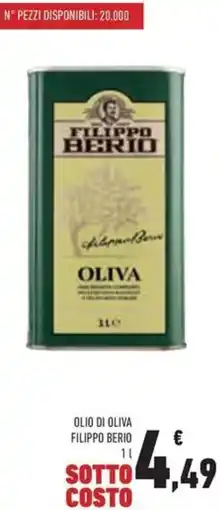 Conad Olio di oliva FILIPPO BERIO offerta