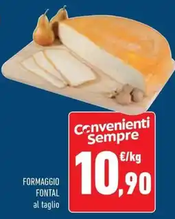 Conad Formaggio FONTAL offerta