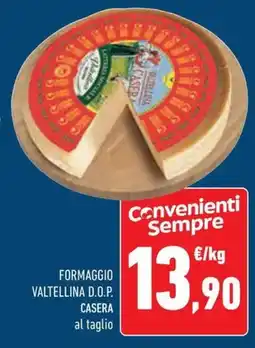 Conad Formaggio valtellina D.O.P. CASERA offerta