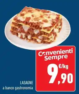 Conad Lasagne a banco gastronomia offerta