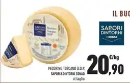 Conad Pecorino toscano d.o.p. SAPORI&DINTORNI CONAD offerta