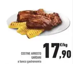 Conad Costine arrosto gardani a banco gastronomia offerta