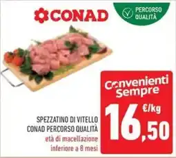 Conad Spezzatino di vitello CONAD PERCORSO QUALITÀ offerta