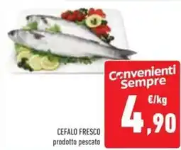 Conad Cefalo fresco prodotto pescato offerta