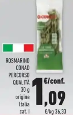 Conad Rosmarino CONAD PERCORSO QUALITÀ offerta