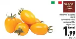 Conad Pomodoro datterino giallo SAPORI&IDEE CONAD offerta