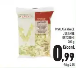 Conad Insalata vivace julienne ORTOROMI offerta