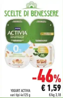 Conad Yogurt ACTIVIA offerta