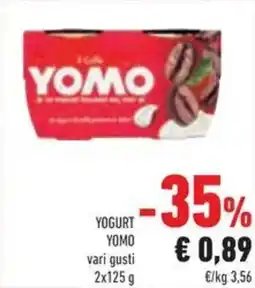 Conad Yogurt YOMO offerta