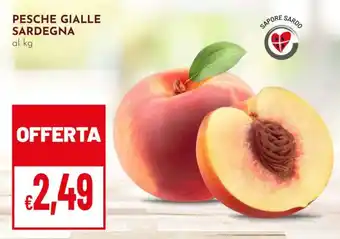 Pesche gialle sardegna