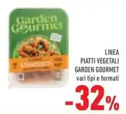 Conad Linea piatti vegetali GARDEN GOURMET offerta