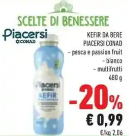 Conad Kefir da bere PIACERSI CONAD offerta