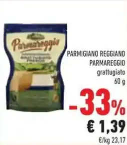 Conad Parmigiano reggiano parmareggio grattugiato offerta