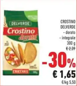 Conad Crostino delverde dorato, integrale offerta