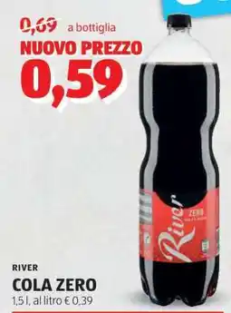ALDI RIVER COLA ZERO offerta