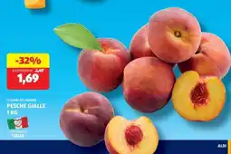 ALDI PESCE GIALLE offerta