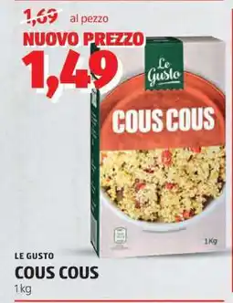 ALDI LE GUSTO COUS COUS offerta