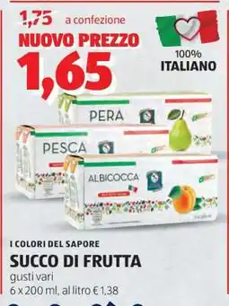 ALDI SUCCO DI FRUTTA offerta