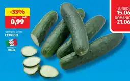 ALDI Cetrioli offerta