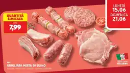 ALDI Grigliata mista di suino offerta