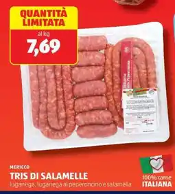 ALDI TRIS DI SALAMELLE offerta