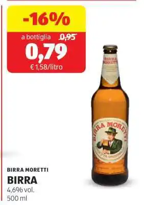 BIRRA MORETTI