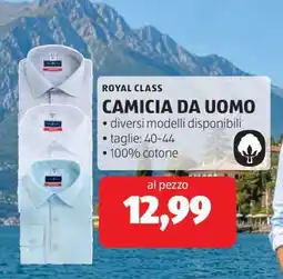 ALDI ROYAL CLASS CAMICIA DA UOMO offerta