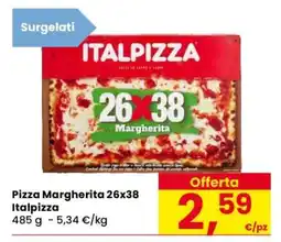Eurospar PIZZA MARGHERITA 26X38 ITALPIZZA offerta