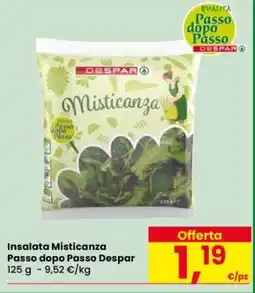 Eurospar Insalata Misticanza Passo dopo Passo Despar offerta