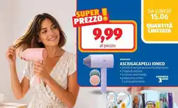 ALDI AMBIANO ASCIUGACAPELLI IONICO offerta
