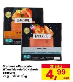 Eurospar Salmone affumicato Il Tradizionale/L'Originale Labeyrie offerta