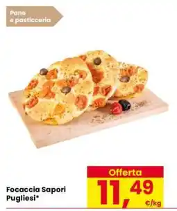 Eurospar Focaccia Sapori Pugliesi offerta