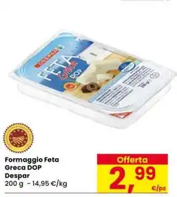 Eurospar FORMAGGIO FETA GRECA DOP offerta