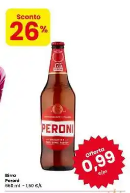 Eurospar Birra Peroni offerta