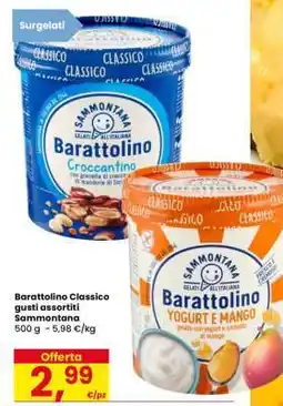 Eurospar Barattolino Classico gusti assortiti Sammontana offerta