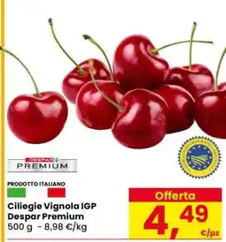 Eurospar Ciliegie Vignola IGP Despar Premium offerta