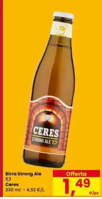 Eurospar Birra Strong Ale 7,7 offerta