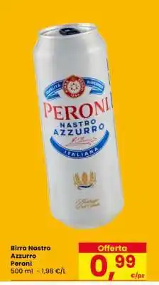 Eurospar Birra NASTRO AZZURRO offerta