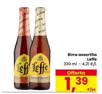 Birra assortita Leffe