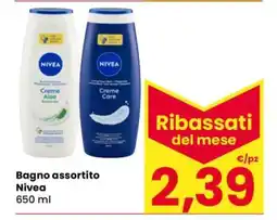 Eurospar Bagno assortito Nivea offerta
