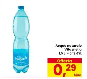 ACQUA NATURALE VITASNELLA