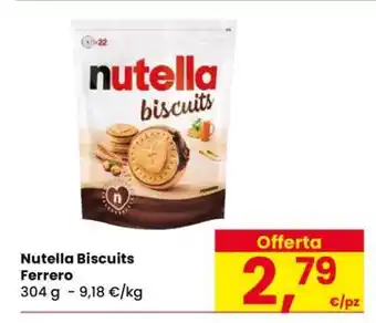 Eurospar NUTELLA BISCUITS offerta