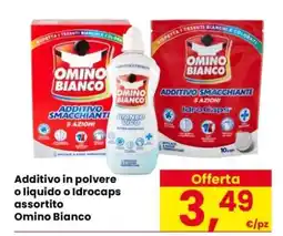 Eurospar Additivo smacchiante assortito Omino Bianco offerta