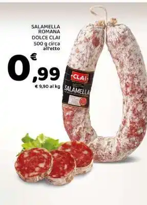 Salamella Romana Dolce Clai