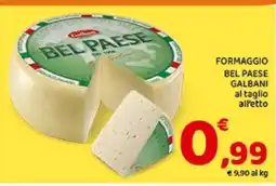 Conad Formaggio Bel Paese Galbani offerta