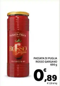 Conad Passata di Puglia Rosso Gargano offerta