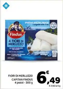 Conad Fiori di Merluzzo Capitan Findus offerta