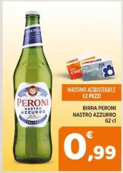 Conad Birra Peroni Nastro Azzurro offerta