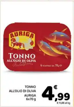 Conad TONNO ALL’OLIO DI OLIVA offerta