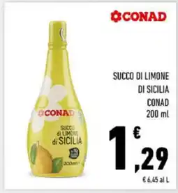 Conad SUCCO DI LIMONE DI SICILIA offerta